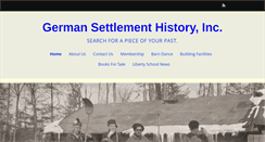 Desktop Screenshot of germansettlementhistory.org